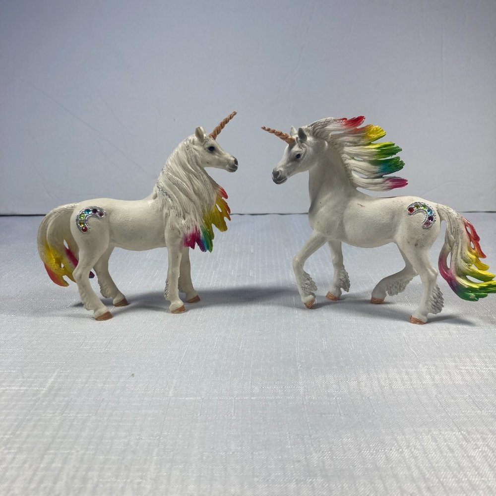 GUC Schleich Bayala Set Of 2 Unicorns